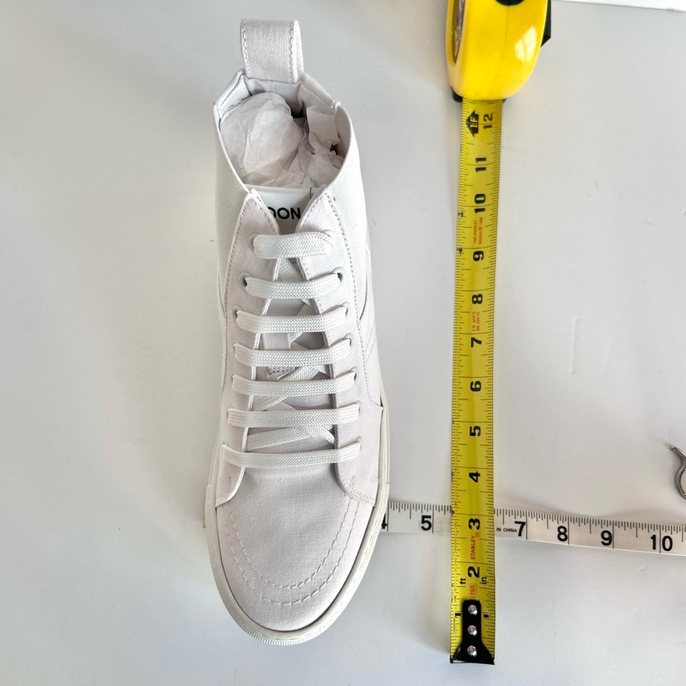 🍒Thakoon Pull On White High Top Sneakers. Size: 38 - Picture 9 of 11